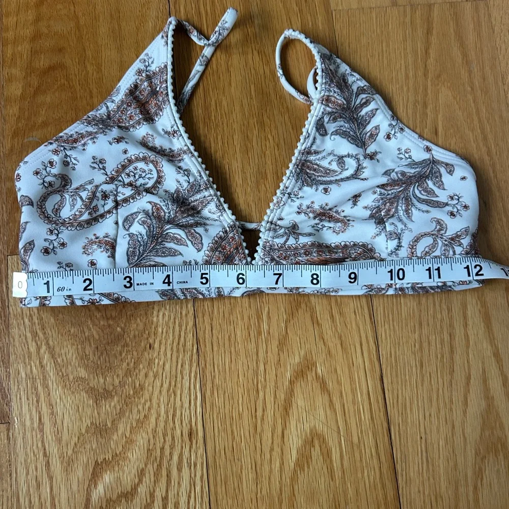 Paisley Print Bikini Top - Picture 4 of 5